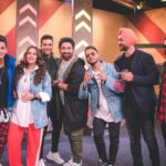 Neha Dhupia Instagram – Spot the visitor 🤗😎… @mtvroadies @mtvindia #setlife #roadiesrealheroes 📸 @rjdeigg