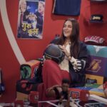 Neha Dhupia Instagram - Thank you @nbaindia for having me on #saturdaymorninglive ... was so much chatting with my main man @rannvijaysingha and @simrankaurmundi n @menacesingh 🏀❣️‼️👊 📸 @rjdeigg