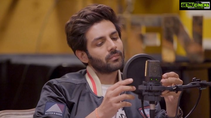 Neha Dhupia Instagram - The reigning king of monologues shares why he’s a chick magnet 🤩 😍And how he keeps it oh so humble @kartikaaryan on #nofilterneha season 3 only on @jiosaavn co produced by @wearebiggirl link in bio ☝️🔥‼️