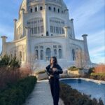 Neha Sharma Instagram - This place was all things magic 💫 #nofilterneeded #chicago Baha'ï Temple Chicago