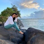 Neha Sharma Instagram – 🌊🌈🌻✨ Yes another one of those…😜#coziammissingthetravel Maui Hawaii