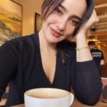 Neha Sharma Instagram - Till we can go back to an actual coffee shop..☕️