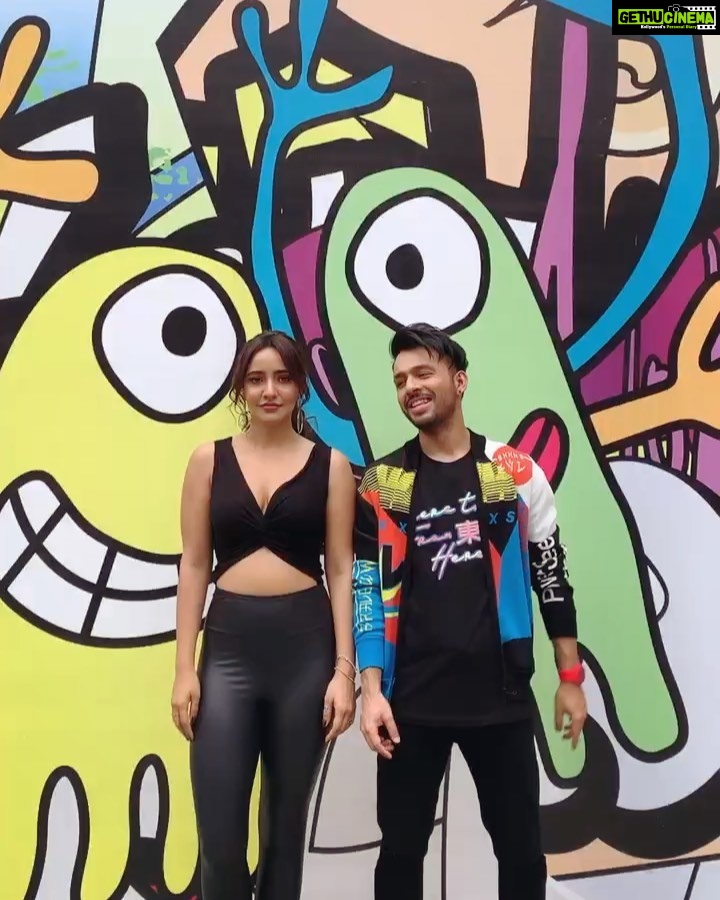 Neha Sharma Instagram - Hey guys super excited about our new music video #dheemedheeme with the super talented @tonykakkar .. check it out and tell me how you like it 💞 #bts link in the bio...