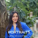 Neha Sharma Instagram - Presenting #StoriesThroughPortraits Be it acting, fashion, painting or anything else. I've never stopped exploring. Watch my story come alive with every Portrait mode. #vivoX70Series #photographyredefined