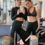 Neha Sharma Instagram - The best gym buddy @aishasharma25 💖