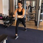 Neha Sharma Instagram – Weekend ready💪…wid @ant_pecs and @aishasharma25 #fitness #workoutoftheday