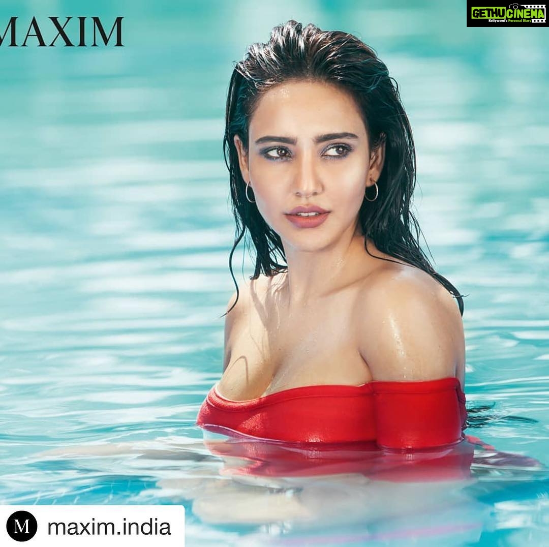 Neha Sharma Instagram - #Repost @maxim.india with @get_repost ・・・ @nehasharmaofficial is attracted to quiet and shy guys. 'What's amazing about them is that they smile from the heart and have honest eyes. It melts my heart.' Any volunteers? 👐 #NehaSharma #NehaSharmaForMaxim #HotRightNow #SexyBack #MaximIndia