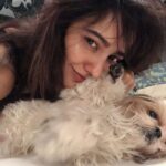 Neha Sharma Instagram - Life is perfect wid you...💕🐶