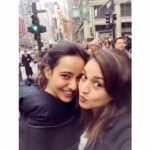 Neha Sharma Instagram – #throwback to when we decided to walk the streets to burn the ginormous 🍌 pudding that we ate…@reetika1408 we need to that more often..not the pudding but the walk 😂 #lovemysissy #comesoon