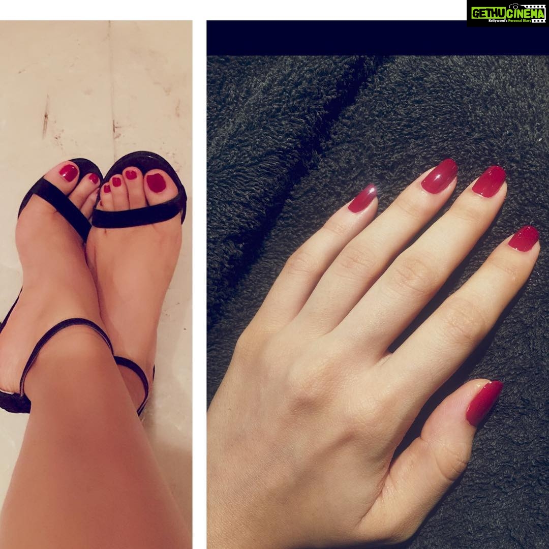 Neha Sharma Instagram - In the mood for some red....