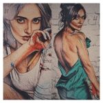 Neha Sharma Instagram – Thank you @artnesi for this beautiful creation❤️