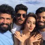 Neha Sharma Instagram - When you feel on top of the world..great day at shoot..the coolest team..#happyfaces #shootlife #solo @bejoynambiar @dqsalmaan @girishgangadharan