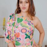 Nidhhi Agerwal Instagram - Love Fashion? Check out the latest trends with me NOW Want to grab some of my favorite pieces? Own it NOW! Get this & more on Roposo- India’s 1st Entertainment & Live Streaming Commerce platform. Download the Roposo app NOW! #ShopNOW #LiveNOW #Roposo #NidhhiAgerwal