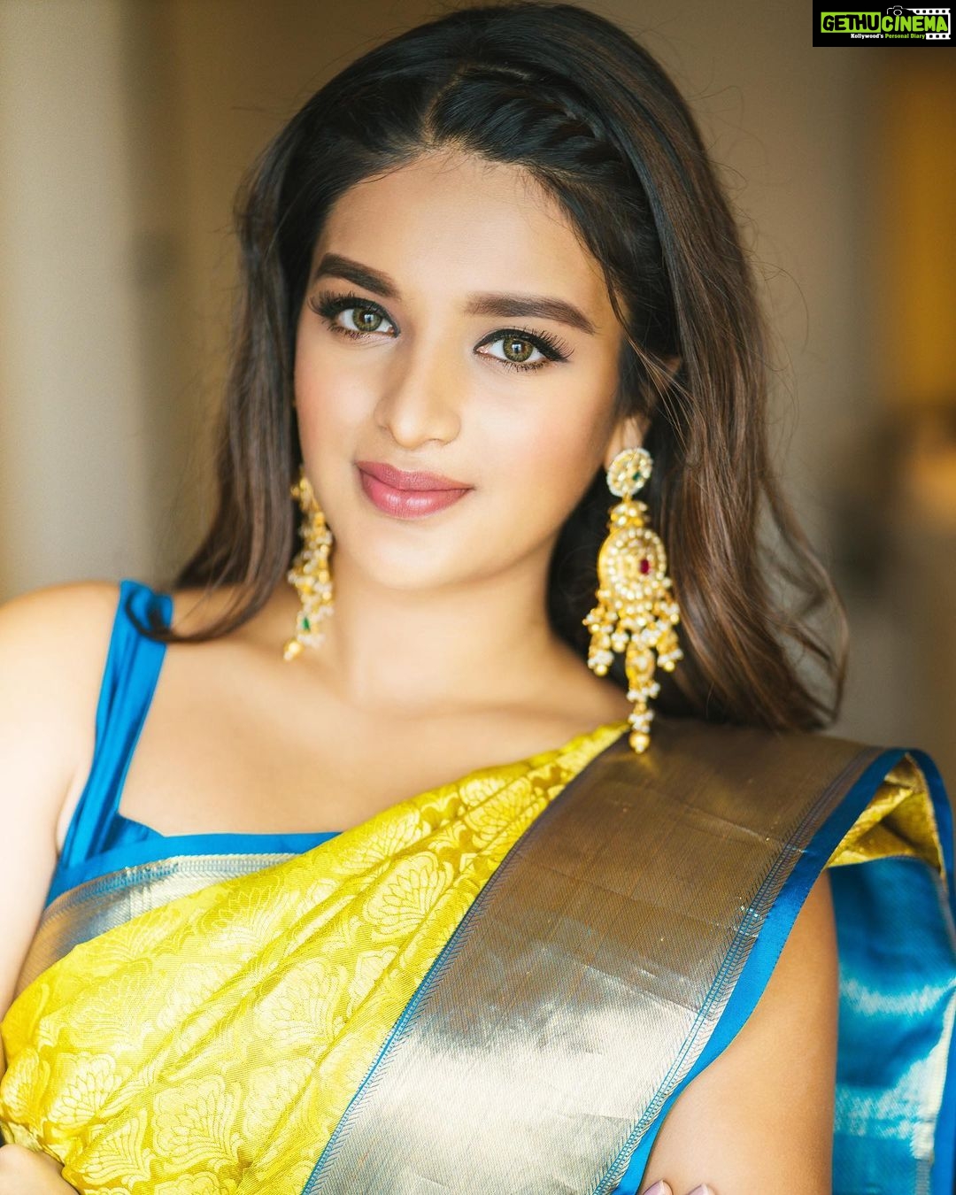 Nidhhi Agerwal Instagram - π¦π¦π¦π¦π¦π¦π¦π¦π¦π π π π π π π¦π¦π¦π¦ Styling by @lavanyabathina & @venkatesh_93@chandraandvamsistudio Jewellery by @bandhanemporio Event manager @anudeep_munna
