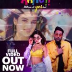 Nidhhi Agerwal Instagram - And it’s out! #mitrandiyeshai 🤙🏼 with the sweetest and coolest @badboyshah 🌟 @aahomusic @baljindermahant LINK IN BIO HMU @kin_vanity Styling @spacemuffin27