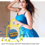 Nidhhi Agerwal Instagram - Guess what? I just saved so much on my Diwali shopping this year, not just on the clothes that I bought for myself but also on the gifts I got for my friends. So, I gave it some thought, and I’m ready to share with y’all the secret to my savings; @hdfcbank #FestiveTreats! The bank is running some amazing festive offers on Cards and EasyEMI that help you save up to 10% on everything that you buy this Diwali. So, it’s now time to make every #WishComeTrue this festive season, with #HDFCBankFestiveTreats @hdfcbank