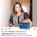 Nidhhi Agerwal Instagram - A spend a day keeps the expense away. Guess how? With #HDFCBankMillennia, get upto 2.5% cashback on every online spend. It’s raining cashbacks with the perfect card for Millennials. DM @hdfcbank & get yours today, cause it’s your life…#SpendItWell Powered by @mastercardindia