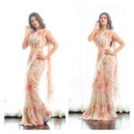 Nidhhi Agerwal Instagram - #sareenotsorry 🌸🌼🌷🌺