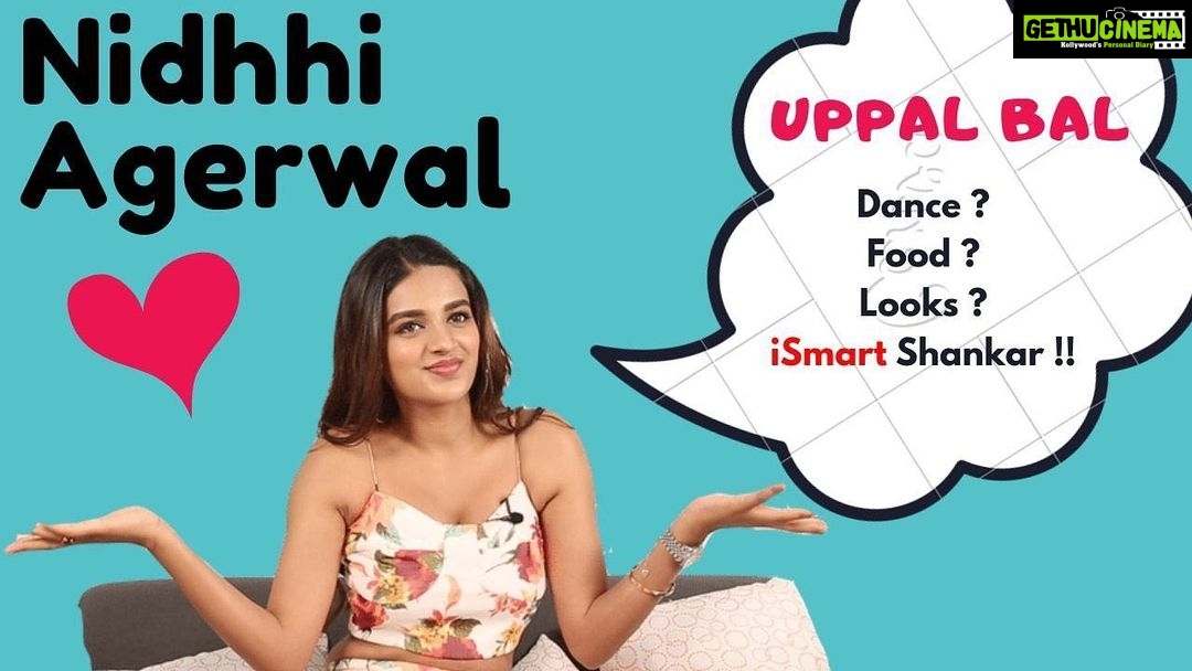 Nidhhi Agerwal Instagram - My super fun interview with the sweetest Vivek 😊 @coffeeinachaicup thank you for the best gift ever!! Link in bio