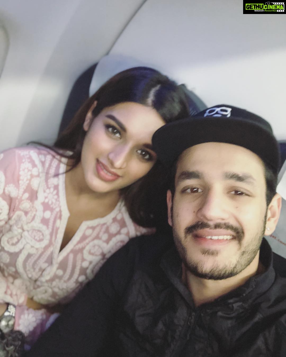Nidhhi Agerwal Instagram - Happy Birthday Hero sir! 😎 have an amazing day and year ahead.. wish you super luck and love 🤗
