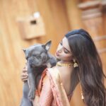 Nidhhi Agerwal Instagram – When the very handsome Droggo Akkineni and I decided to do a shoot on set 🤗🤗🤗 #mrmajnu