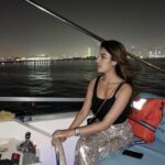 Nidhhi Agerwal Instagram - Aye aye, captain 👩‍✈️💥 #dubainights #yacht #newyearseve Dubai, United Arab Emirates