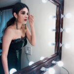 Nidhhi Agerwal Instagram - Mirror mirror on the wall 💋 #fashionfridays Hair- @hairstories_byseema Outfit- @rebeccadewanofficial