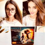 Nidhhi Agerwal Instagram - Shoots require you to look your best and bring your A game…and sometimes glasses just get in the way! So I decided to switch to iconnect contact lenses from @bauschandlombindia available at just Rs. 220*/- per month!! PS: I feel doubly confident too! #ChangeYourLook #Bauschandlombindia #daretoswitch #lookyourbest #beconfident #beyou #Lens #lenses #eyes #eyecare #BauschandLomb #eyewear #contact #lenses #contacts #iconnect #CYL #beauty #confidence #style #look