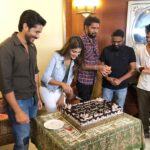 Nidhhi Agerwal Instagram – Celebrated my birthday on the sets of #savyasachi.. sweetest people.. thank you for the warm wishes! 😁🤗 Hyderabad