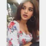 Nidhhi Agerwal Instagram - When you’re trying to get some candid pictures 😝 📹 @renilabraham