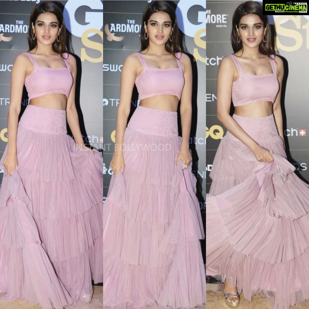 Nidhhi Agerwal Instagram - Last night for #gqstyleawards 🦋 Styling- @anishagandhi3 @rochelledsa