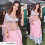 Nidhhi Agerwal Instagram - At #lakmefashionweek for @shloka_sudhakar #repost @viralbhayani with @get_repost ・・・ Security had to be beefed up as the word spread that #nidhhiagerwal was at @lakmefashionwk . Her fans land s in large numbers just to get a glance of her.