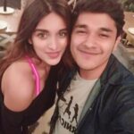 Nidhhi Agerwal Instagram - Caught up with this cutie after the longest time 💕 @nayandeeprakshit sweetest, kindest most genuine little boy 😘