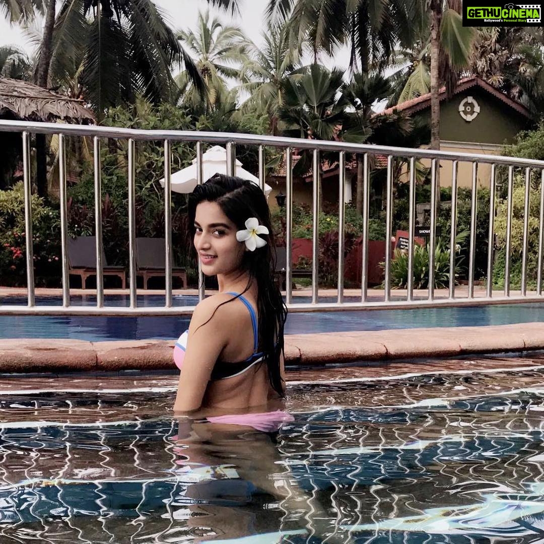 Nidhhi Agerwal Instagram - πΈπΈπΈππ΄ #goa #chilltime Goa, India