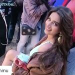 Nidhhi Agerwal Instagram – Hey guys! Watch the making of #pyarho #munnamichael 
On @shaanmu channel 
Link: https://m.youtube.com/watch?v=hUQ1V9O1XeE