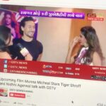Nidhhi Agerwal Instagram - When Munna can control his laughter and munni can't 😝😂😂 #munnamichael