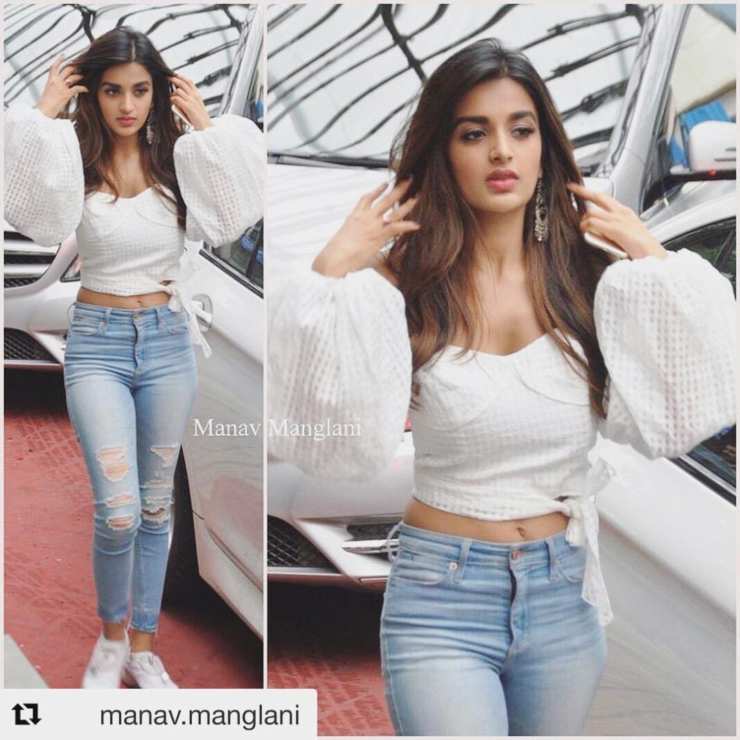 Nidhhi Agerwal Instagram - 🌸🌸🌸🌸 #munnamichael #promotions