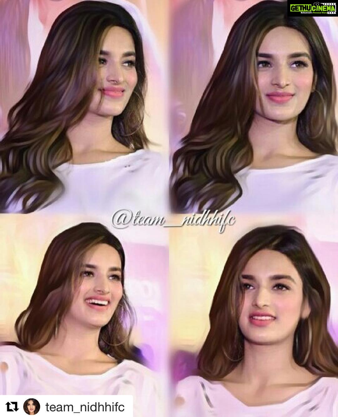 Nidhhi Agerwal Instagram - Goodnight βΊοΈπ€ #Repost @team_nidhhifc (@get_repost) γ»γ»γ» Her expressions π While promotion... @nidhhiagerwal FOLLOW ------> @team_nidhhifc @team_nidhhifc @team_nidhhifc @team_nidhhifc @team_nidhhifc @team_nidhhifc #nidhhiagerwal #team_nidhhifc #nidhhiagerwal #munnamichael #sharukhkhan #srk #salmankhan #amirkhan #aksheykumar #anushkasharma #deepikapadukone #priyankachopra #ranveersingh #aliabhat #harshvardhankapoor #tigerjackieshroff #munnamichael #katrinakaif #shahidkapoor #jaquelinefarnandez #dishapatani #varundhawan #sunnyleone #parineetichopra #sonamkapoor #bollywood #like4like #follow4follow #f4f