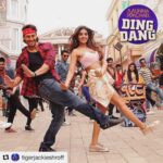 Nidhhi Agerwal Instagram - Watch us do #dingdang and tell us what #dingdang means to you! 💕 #Repost @tigerjackieshroff (@get_repost) ・・・ This time, we're taking Bollywood’s Asli Beats to the streets! Ding Dang OUT NOW! (Link in bio) https://youtu.be/wo0ospGvxXc #munnamichael @nidhhiagerwal @sabbir24x7 @vikirajani @eros_now @filmsnextgen Chandan Cinema