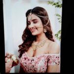 Nidhhi Agerwal Instagram - #rivaahbridesbytanishq coming soon ❤️🌸🌸🌸🌸 #alwaysblushing Styled by @divyakdsouza