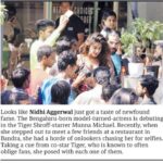 Nidhhi Agerwal Instagram – Such a sweet article.. it all feels unbelievable and surreal sometimes.. thank you @middayindia for this piece