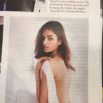 Nidhhi Agerwal Instagram - Thank you @outlookindia for the feature and the compliment ☺️ #munnamichael