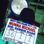 Nidhhi Agerwal Instagram - It begins! 🙏🏼🌺❤️😊🎬