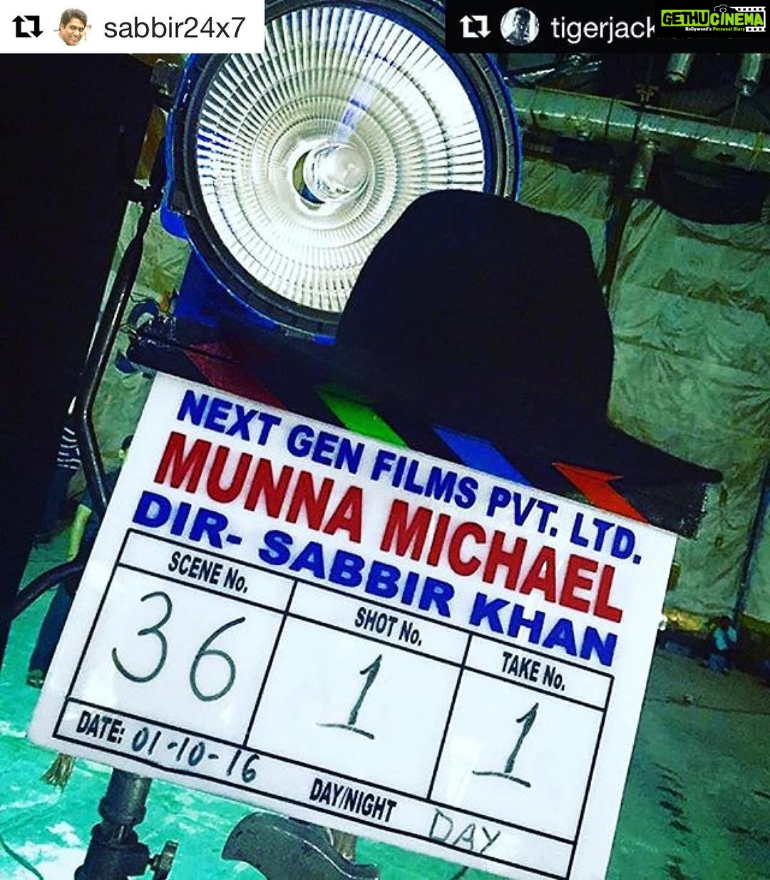 Nidhhi Agerwal Instagram - It begins! ππΌπΊβ€οΈππ¬