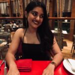 Nivetha Thomas Instagram – I respect the waiting time (reasonable) after an order at a restaurant. 
My gaze will slowly shift to the upholstery, furniture designs, seating arrangement, chefs cooking, other people eating, menu a 66th time, at my empty plate, while imagining how to destroy the meal once it comes. 
That’s the drill. 
I’m happy. 
#willonedaystepoutagain #sorandom