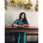 Nivetha Thomas Instagram - She went bananas over the Chaaya, Pazhampori and Neiappams 😊 Proof.