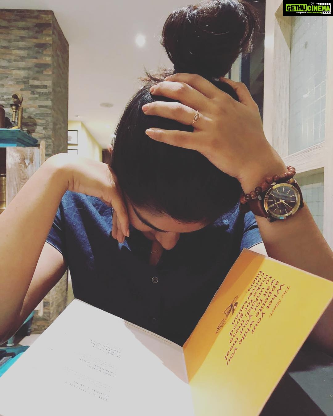 Nivetha Thomas Instagram - An order bigger than my hair bun 😋