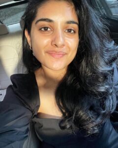 Nivetha Thomas Instagram - Bare face and a happy heart