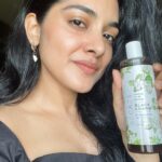 Nivetha Thomas Instagram - What’s better than a natural hair care routine, with @secrethairoil ? I came across many testimonials of their happy customers and the Black Charm oil from them seems to be a game changer. Eager to use it and feel my hair’s texture improve. Try it for yourself and thank me later! #secrethairoil #haircare