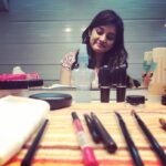 Nivetha Thomas Instagram - Morning routine on location 😊 #JaiLavaKusa #moviemaking